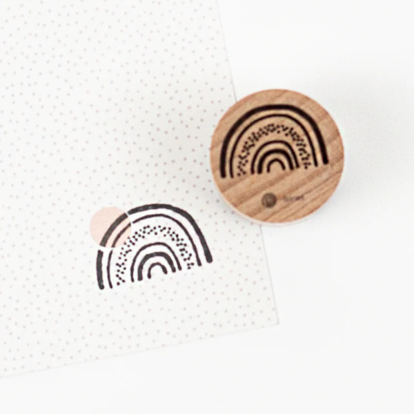 Stempel - Regenbogen gross