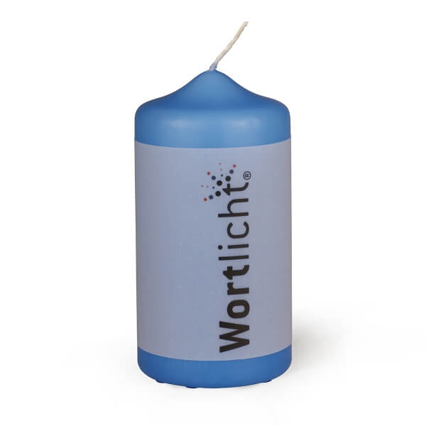 Wortlicht - Kerze gute Besserung