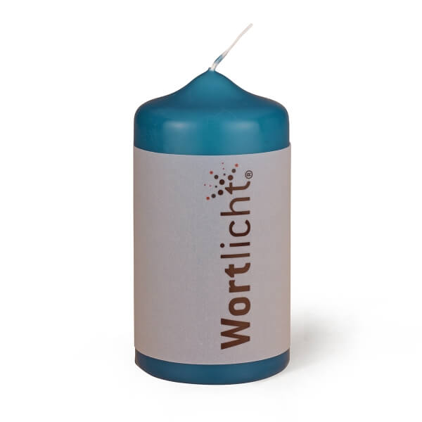 Wortlicht - Kerze Wünsche zum Geburtstag