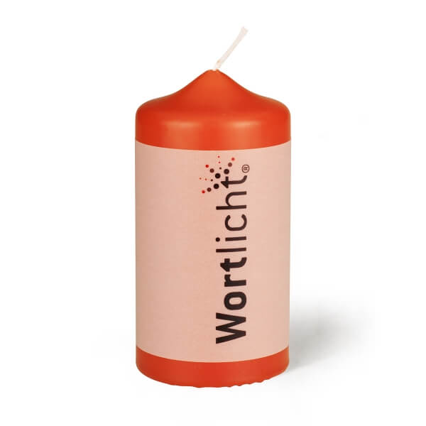 Wortlicht - Kerze für den liebsten Menschen