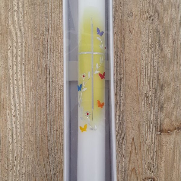 Taufkerze "Frühlingserwachen"
