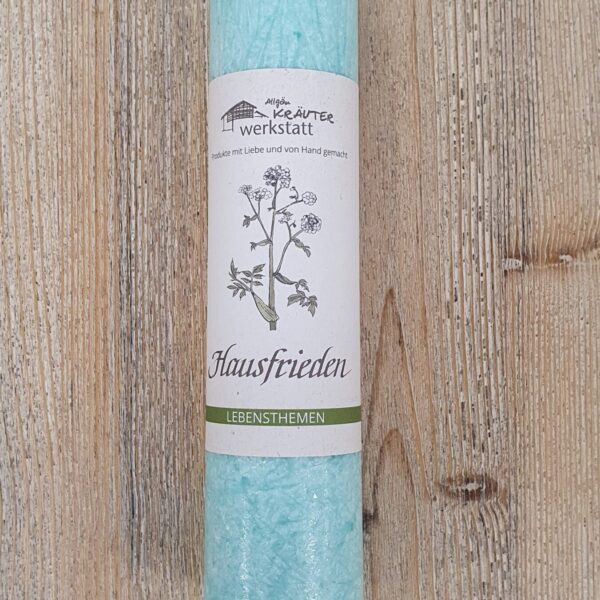 Allgäuer Heilkräuter-Kerze "Hausfrieden"