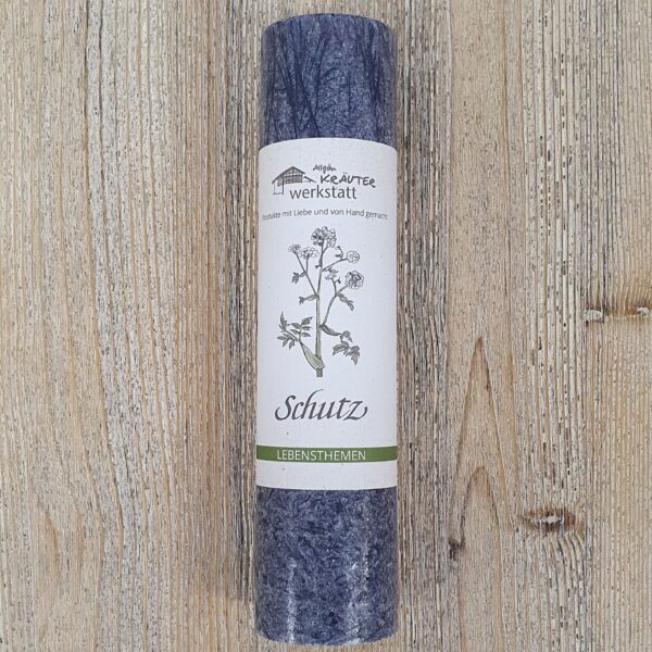 Allgäuer Heilkräuter-Kerze "Schutz"