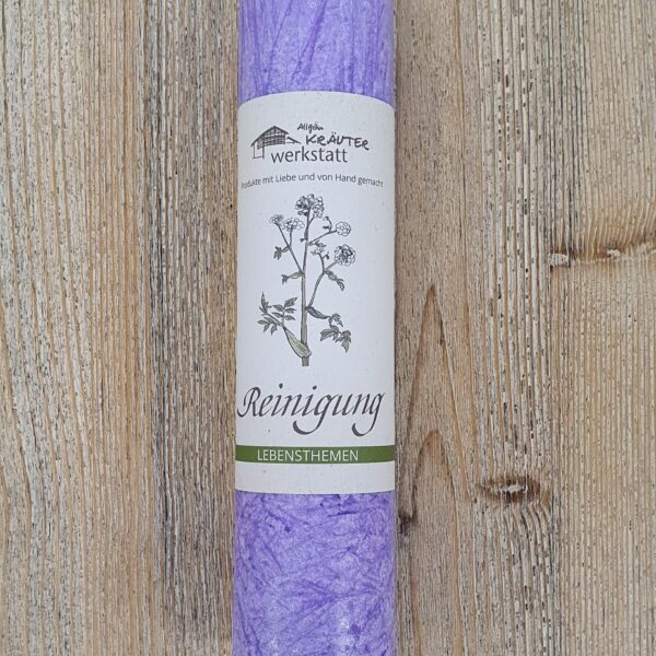Allgäuer Heilkräuter-Kerze "Reinigung"