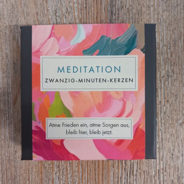 Zwanzig-Minuten-Kerzen Meditation