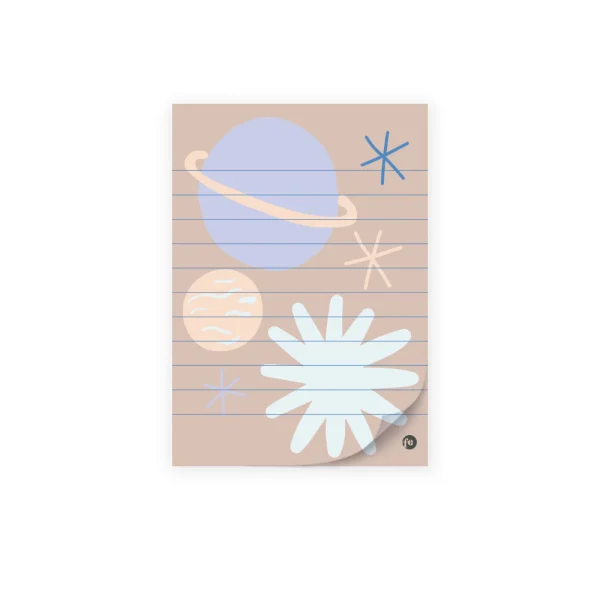 Notizblock - Weltall