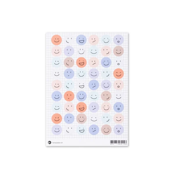 Sticker - kleine Smileys